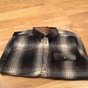 Brown brand new flannel